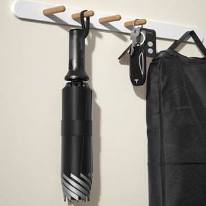 10 Bone <b>Automatic</b> Black Glue Anti-Rain Dual-Purpose Folding Sun <b>Umbrella</b> Wholesale Advertising Manufacturers Spot Wholesale - Product Image 1