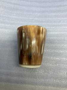 Verre à boire Viking fait main en corne de buffle naturelle, avec bordure en laiton, écologique et durable, verre à bière médiéval inspiré de la mythologie nordique - Product Image 6