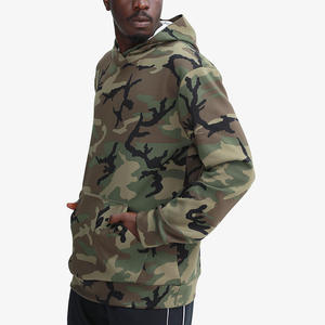 Sweat à capuche camouflage pour homme, motif forêt, en molleton doux et épais, streetwear, chasse, personnalisable DTG - Product Image 5