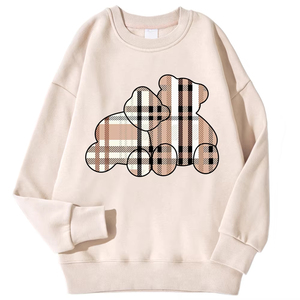 Sudaderas con Capucha para Mujer, Nuevas, de Calidad, Casuales, con Estampado de Osito de Peluche, Cómodas, de Felpa Suave, a la Moda - Product Image 5