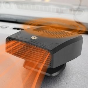 Ventilateur de chauffage automobile portable 2-en-1, ventilateur de refroidissement automobile 360 degrés, dégivreur et désembueur de pare-brise 360 degrés, chauffage au gaz - Product Image 5