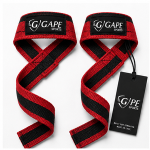 GAPE SPORTS Bandes de maintien pour poignets en nylon, fermeture Velcro réglable, rouge et noir, soutien pour la musculation, unisexe, prix abordable, OEM personnalisé - Product Image 5