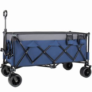 Carrello Pieghevole Portatile Ultra Stabile da 51 Pollici, Salvaspazio 1:6, Carrello Utilitario Brevettato per Carichi Pesanti fino a 480 libbre - Product Image 1