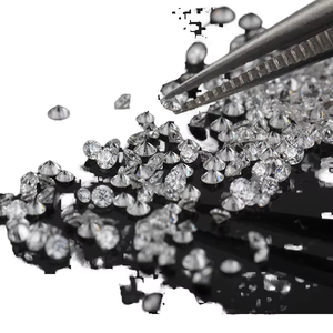 Diamantes Cultivados en Laboratorio al por Mayor de 0.8mm-3mm, Corte Brillante Redondo Pequeño, Color D, VS1, Corte Excelente, Diamantes Sueltos HPHT para Joyería - Product Image 5