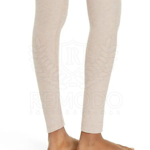 Legging de fitness pour femme, look moderne, logo personnalisé, polyester/spandex, vêtements de sport, taille haute - Product Image 5