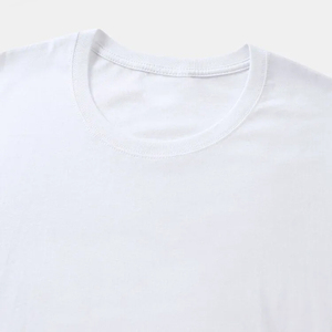 Compre Camisetas de Cuello Redondo 100% Algodón de Alta Calidad, Sudadera Holgada Personalizada y Conjunto de Camiseta con Hombros Caídos, Diseño Liso - Product Image 6