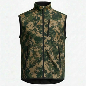 Chaleco de camuflaje para caza con tela reforzada, perfecto para la observación de la vida silvestre, senderismo y actividades de supervivencia al aire libre. - Product Image 6