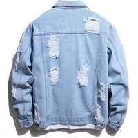 Veste en jean décontractée à manches longues boutonnée pour homme Solid Traders, style camionneur, écologique, respirante, hiver
