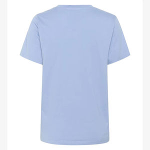 T-shirt ajusté tendance pour femme, vente en gros, T-shirt blanc, haut de sport pour femme, haut décontracté à manches courtes en nylon/spandex, été 2026 - Product Image 6
