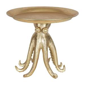 Modern Aluminum Octopus <b>Table</b> Blending Contemporary Furniture Design With Ocean Inspired Artistic Craftsmanship - Product Image 1