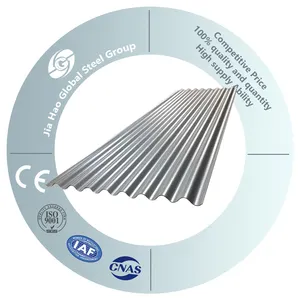 Schlussverkauf Outdoor Antioxidantien GL-Stahl Hochfeste Galvalume Gewelltes Metall Stahlblech Eisendach