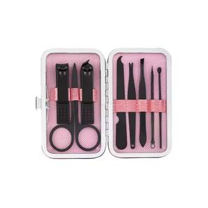 Nail <b>Kit</b> <b>Manicure</b> Set Stainless Steel Portable Case 3 In 1 Nail Clipper Tools Adult Classic Style - Product Image 1