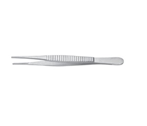 Pinces à dissection en acier inoxydable Jackson-Burrows 1 x 2 dents 14 cm Instruments de plateforme HC-CL-176 Chirurgie/Dentisterie/Vétérinaire - Product Image 3