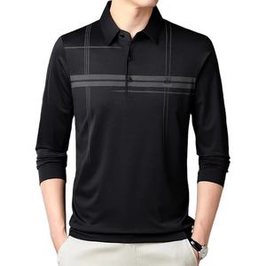 Camiseta Polo de Color sólido de verano para hombre, camisetas de manga corta con cremallera para hombre, ropa de sudor transpirable con solapa, camisetas ligeras de talla grande - Product Image 3