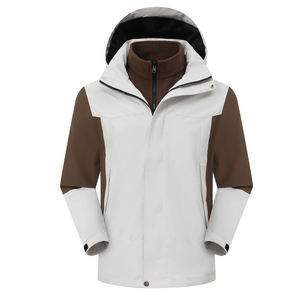 Chaqueta softshell al por mayor, 320 g/m², poliéster transpirable, logotipo personalizado para minoristas de camping en EE. UU., MOQ bajo - Product Image 3