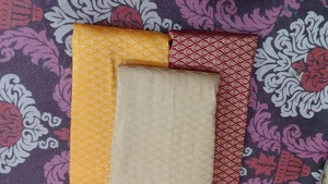Premium Eco-Friendly Stain Repellent Wrinkle Resistant Designer Brocade Jacquard Silk Fabric <b>Bridal</b> Gown Fashion Clothing - Product Image 6