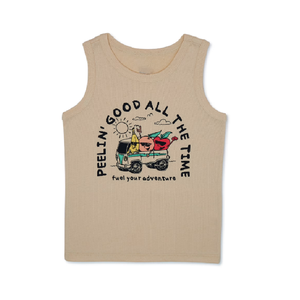 Camiseta sin mangas de diseño personalizado para niños, de primera calidad, último diseño, suave, para verano, para niños, de Bangladesh. - Product Image 5