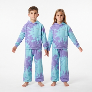 Conjuntos Deportivos Personalizados para Niños, Sudadera con Capucha y Pantalones Jogger Sublimados, Ropa Deportiva Estampada para Niños y Niñas, Ropa Deportiva al por Mayor - Product Image 4