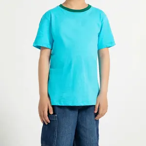 Новинка, 2023, Детская летняя футболка с принтом, с коротким рукавом и принтом