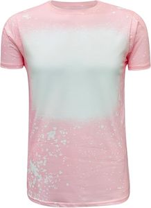 T-shirt femme à manches courtes, col rond, imprimé par sublimation dégradé, séchage rapide, décontracté, été, 100% polyester. - Product Image 4