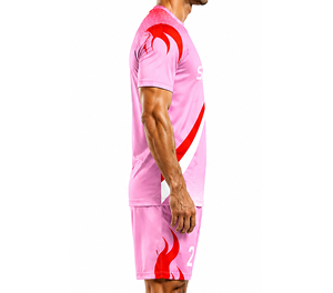 Maillots de football personnalisés OEM 2025 en gros – Numéro, logo, taille personnalisables – Respirants, séchage rapide, qualité supérieure pour l'entraînement d'équipe - Product Image 4