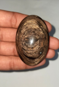 New Arrival High Quality Copper Obsidian Cabochon Natural Mixed Shape Loose Gemstone <b>Silver</b> Pendant Handmade for High Quality - Product Image 4