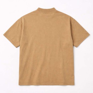 เสื้อยืดคอกลมผ้าฝ้ายพรีเมียมเรียบง่าย สีเบจ สไตล์ลำลองสำหรับผู้ชาย เสื้อยืดคอกลมมินิมอล สตรีทแวร์ เสื้อยืดคอกลมเรียบๆ - Product Image 3