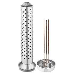 Porta Incienso Metálico Hecho a Mano, Decorativo, para Agarbatti y Dhoop, con Recolector de Ceniza, a Precio de Exportación - Product Image 6