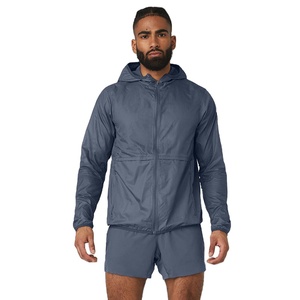 Chaqueta Cortavientos Ligera de Nailon Impermeable Personalizada al por Mayor, Chaqueta Cortavientos de Invierno Holgada y Acampanada para Hombre - Product Image 1