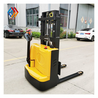Gerbeur électrique mobile à pédale entièrement automatique, homologué CE, grande capacité (1t, 2t), hauteur de levage 2m-3.5m, à vendre
