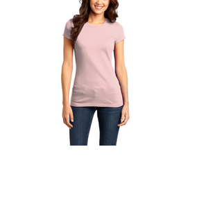 เสื้อยืดแฟชั่นผู้หญิง คอวี แขนสั้น ผ้าโพลีเอสเตอร์ ระบายอากาศได้ดี แห้งเร็ว สีพื้น แบบเรียบง่าย เป็นมิตรต่อสิ่งแวดล้อม - Product Image 4