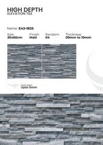 Azulejos de Cerámica de Porcelana Avanzada de 30x60cm, Superficie Mate, Duraderos, para Paredes y Pisos, para Uso Residencial, Comercial, Hoteles y Hospitales - Product Image 2