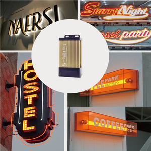 Skd Hot Bán không ướt 60 Wát 12V LED cung cấp điện cho LED signage chiếu sáng với BIS chuyển đổi cung cấp điện - Product Image 6