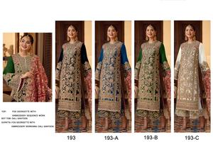 Traje pakistaní de georgette pesado de alta demanda con bordado de lentejuelas, Salwar Kameez estilo Bollywood a precio asequible - Product Image 3
