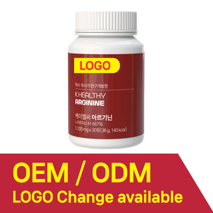 K-Healthy Arginine 1,200mg, Suplemento Energético para Adultos Mayores, 30 Tabletas, Botella de Plástico, 2 Años de Duración, Hecho en Seúl, Corea - Product Image 1
