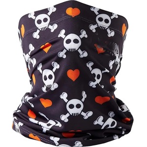 Masque de cyclisme unisexe respirant et extensible avec aimants, coupe-vent en polyester, couleur unie, taille unique, cache-cou pour la randonnée et les sports - Product Image 4
