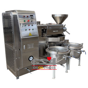 Presse à huile automatique en acier inoxydable 304 série 6YL pour la production d'huile de soja et de sésame de noix de coco de graines de tournesol - Product Image 1