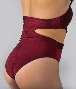 Traje de Cuero Negro al por Mayor para Pole Dance, Conjunto para Actuaciones de Danza en Escenario para Adultos - Product Image 4