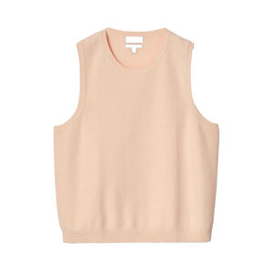 เสื้อกั๊กไหมพรมทรงเข้ารูปแบบสลิมฟิต แขนกุด คอกลม สวมใส่สบายสำหรับผู้ชาย ผลิตจากโพลีเอสเตอร์ ระบายอากาศได้ดี แห้งเร็ว รุ่นขายดีประจำปี 2026 - Product Image 1