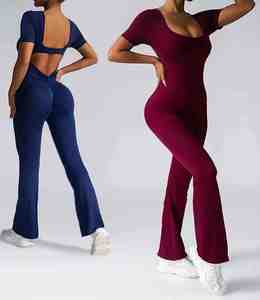 Custom Logo Women Athletic Wear <b>High</b> Quality Sports Bra Waisted Butt Lift Workout Yoga Pants Fitness Gym Bra Leggings Set - Product Image 3