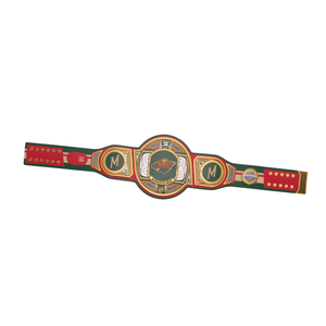 Cinturón de Campeonato de los Minnesota Wild, Cinturón de Lucha Libre de Alta Calidad, Artículo Coleccionable para Fanáticos de la NHL, Cinturones Deportivos Personalizados - Product Image 6