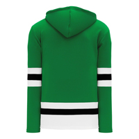 Sweat à capuche unisexe de hockey sur glace de haute qualité avec logo imprimé sur le devant, en polyester, imprimé par transfert thermique, pull d'hiver