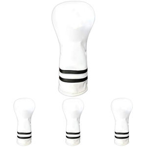 Housse de tête de club de golf légère en cuir avec intérieur en tissu doux, résistante à l'eau, conçue pour protéger les clubs de golf, ajustement confortable - Product Image 6