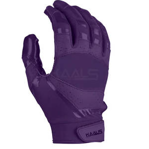 Gants de football américain de qualité supérieure, paume en cuir, gants de football américain personnalisés - Product Image 6