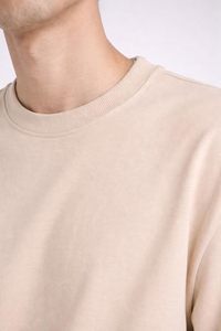 Clean Everyday Style O neck Oversized Casual And <b>Party</b> Wear Half Sleeve Tee Crafted For Men - Product Image 4