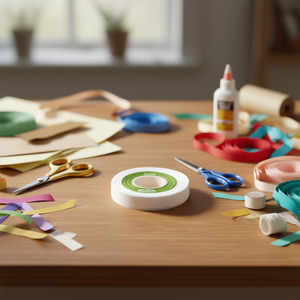 Nastro Grosgrain ILAN 2.0Cm 15Y Bianco Per Lavori Artigianali - Product Image 2