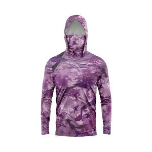 Sudadera con capucha para pesca UPF50 de secado rápido, ropa de pesca para excursiones de pesca al aire libre - Product Image 6