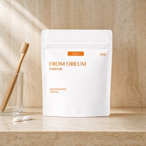 [FROM OREUM] Recharge de comprimés d'hygiène buccale pour chambre d'hôtel, pack de recharge de dentifrice solide pour les voyages des clients - Product Image 2