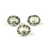 Améthyste verte de qualité supérieure, ovale, 5x4 mm, facettée, pierre précieuse en vrac pour bagues, boucles d'oreilles, pendentifs et fabrication de bijoux