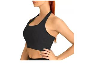 Sujetadores Deportivos Halter Personalizados, Transpirables y de Alta Sujeción para Mujer, para Yoga, Fitness y Entrenamiento, Ajustables, de Spandex/Nailon - Product Image 6